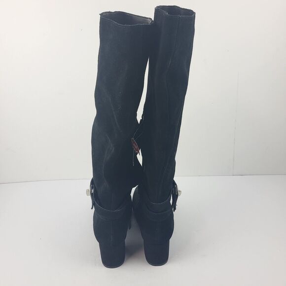 BLONDO ASHLEY Waterproof Knee High Boot Faux leather suede Black 8.5M - Picture 6 of 15